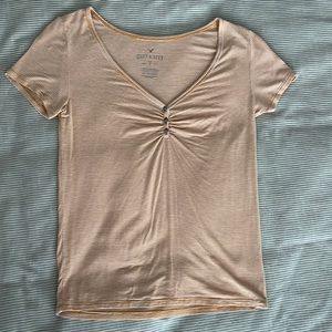 American Eagle Soft & Sext Stripes Henley